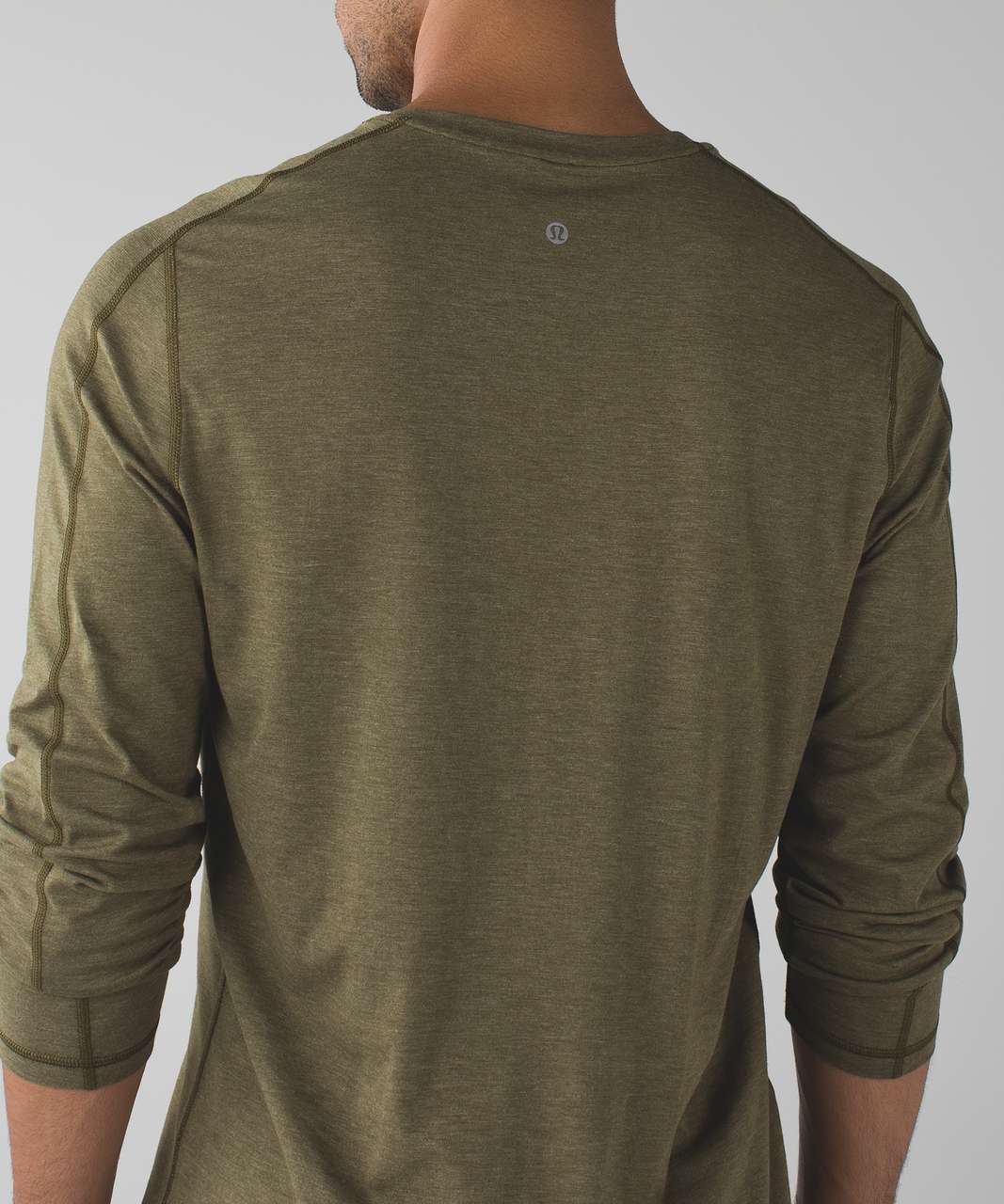 Lululemon Catalyst Long Sleeve - Heathered Moss