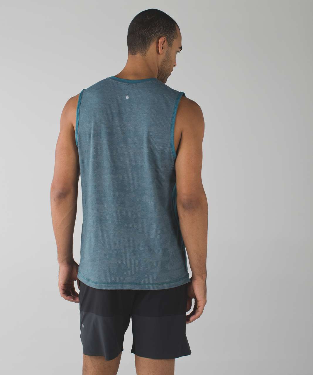 Lululemon Catalyst Camo Sleeveless - Heathered Desert Teal