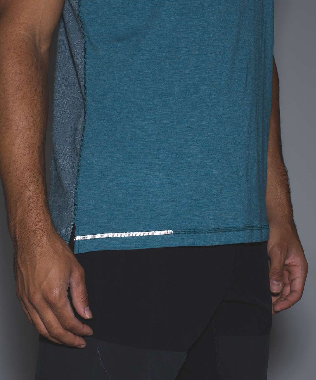 Lululemon Catalyst Camo Sleeveless - Heathered Desert Teal