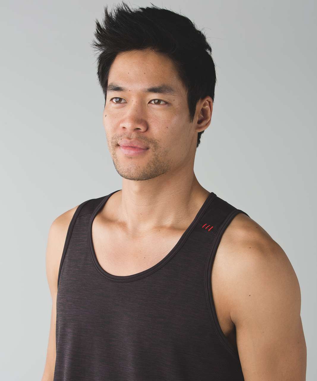 Lululemon Metal Vent Tech Tank - Black Cherry / Black