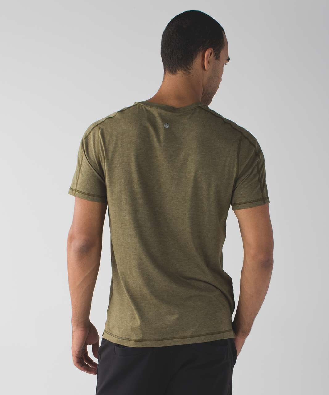 Lululemon Catalyst Short Sleeve - Heathered Moss