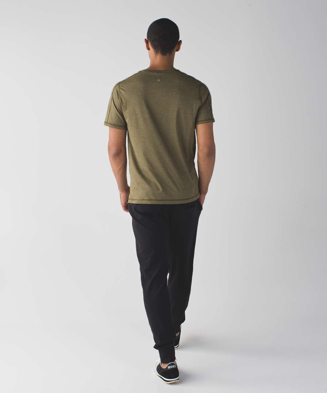 Lululemon Catalyst Short Sleeve - Heathered Moss