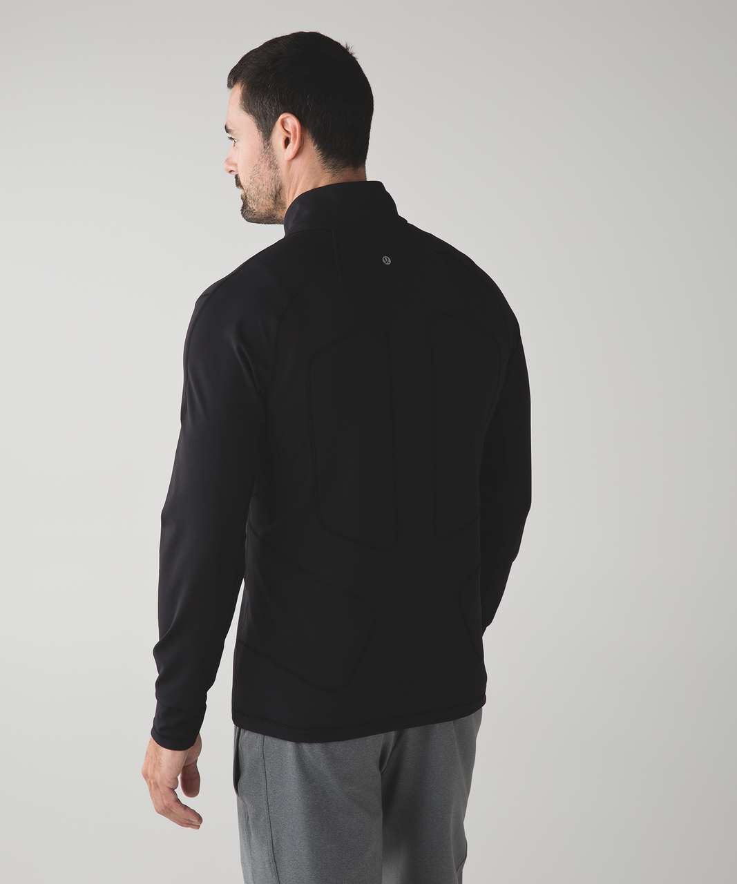 Lululemon Paneled Warmth 1/2 Zip - Black