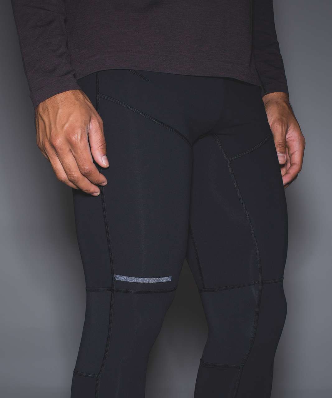 Lululemon Paneled Warmth Tight - Black