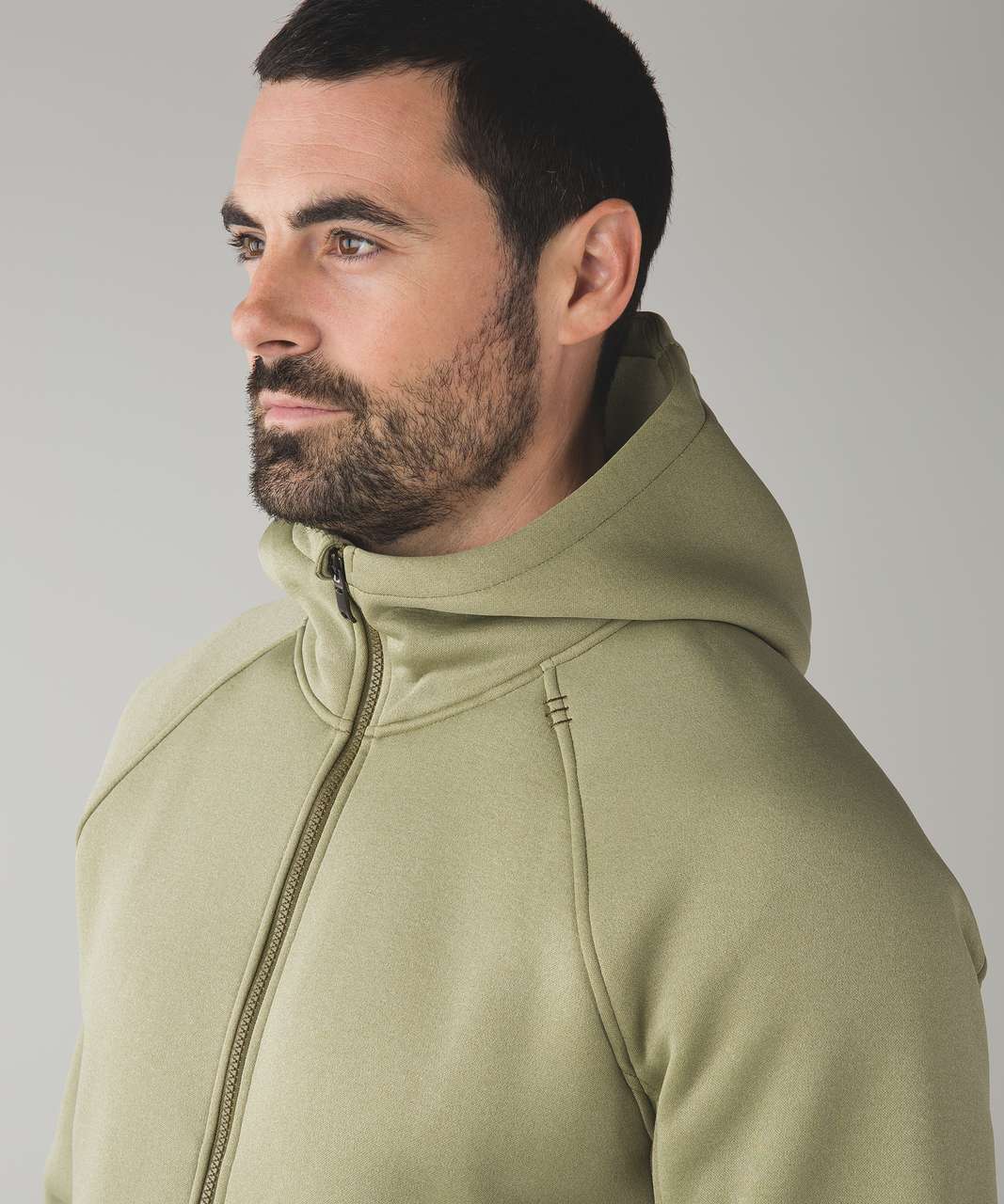 Lululemon Baker Day Hoodie - Heathered Moss / Moss