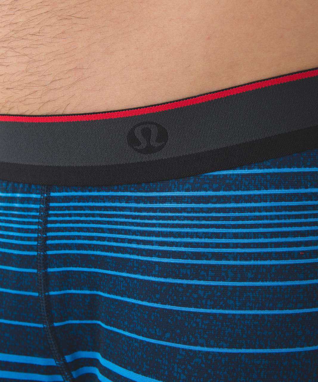 Lululemon No Boxer Boxer (The Long One) - Trek Seymour Texture Cornflower Blue Depth