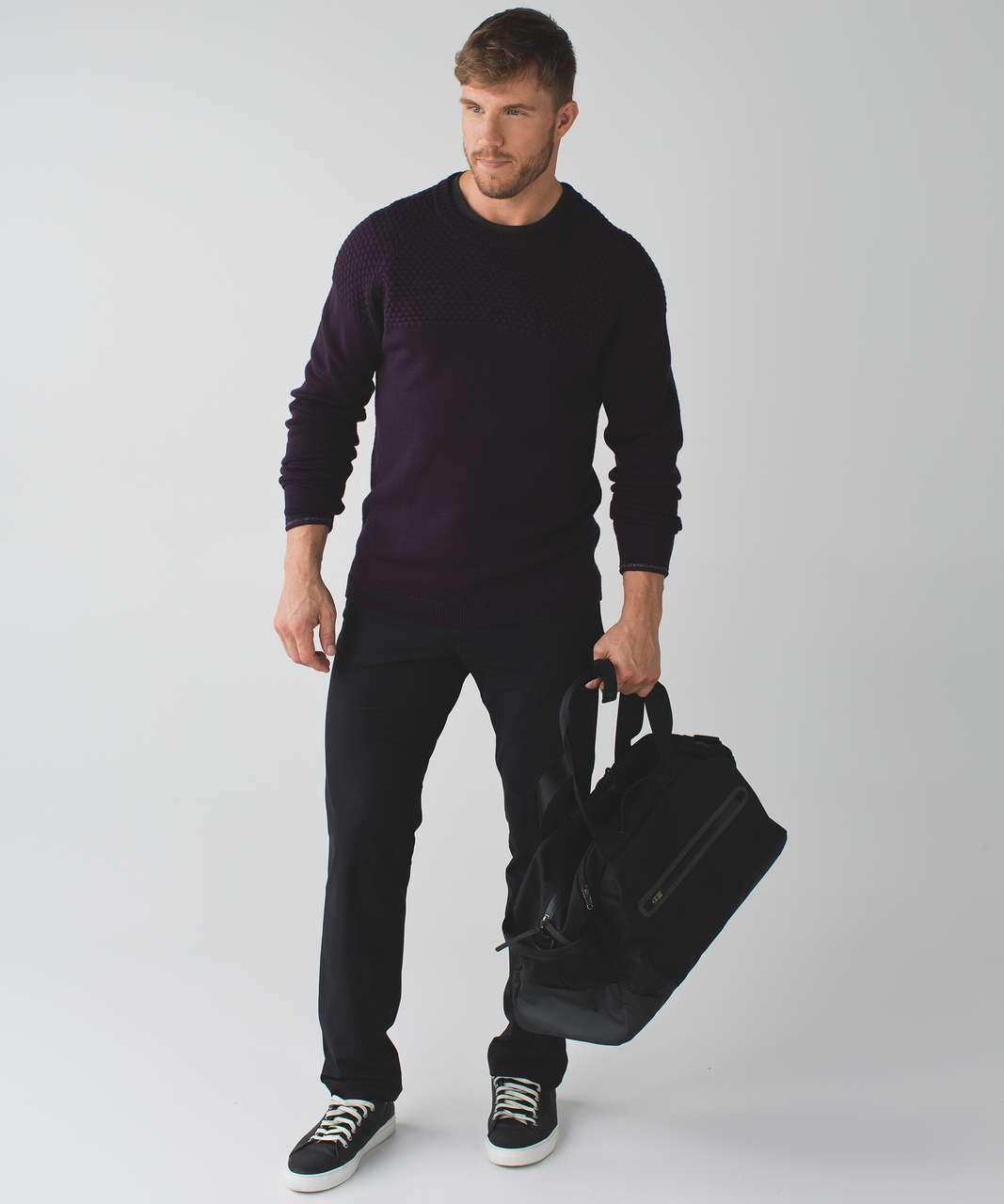 Lululemon Aran Sweater Crew - Black Cherry