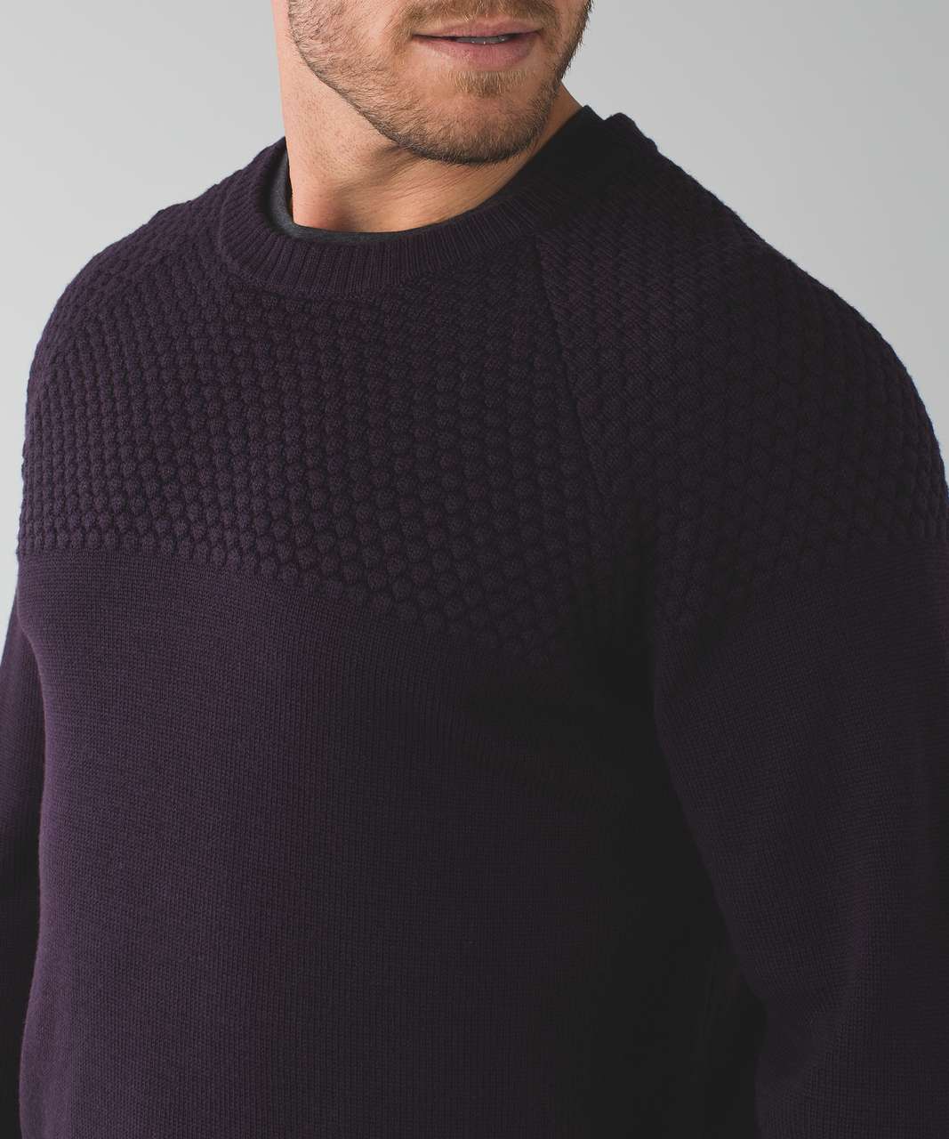 Lululemon Aran Sweater Crew - Black Cherry