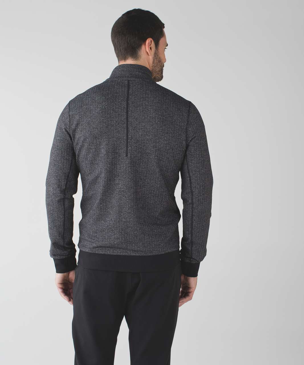 Lululemon PrePost Jacket - Heathered Herringbone Heathered Black