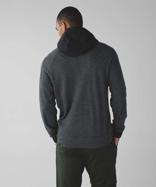 Lululemon Arrival 1/4 Zip - Heathered Slate / Dark Slate - lulu fanatics