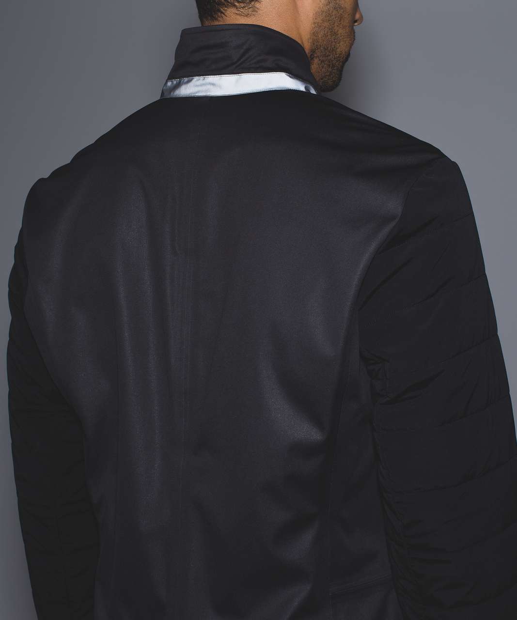 Lululemon Outer Blazer - Black / Heathered Slate