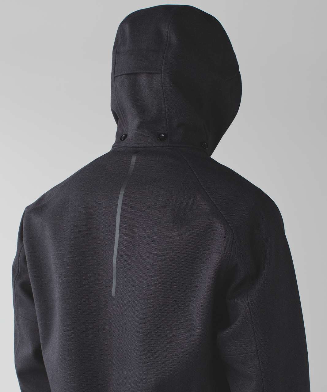 Lululemon Return Of The Mac Jacket - Black / Heathered Deep Coal / Black