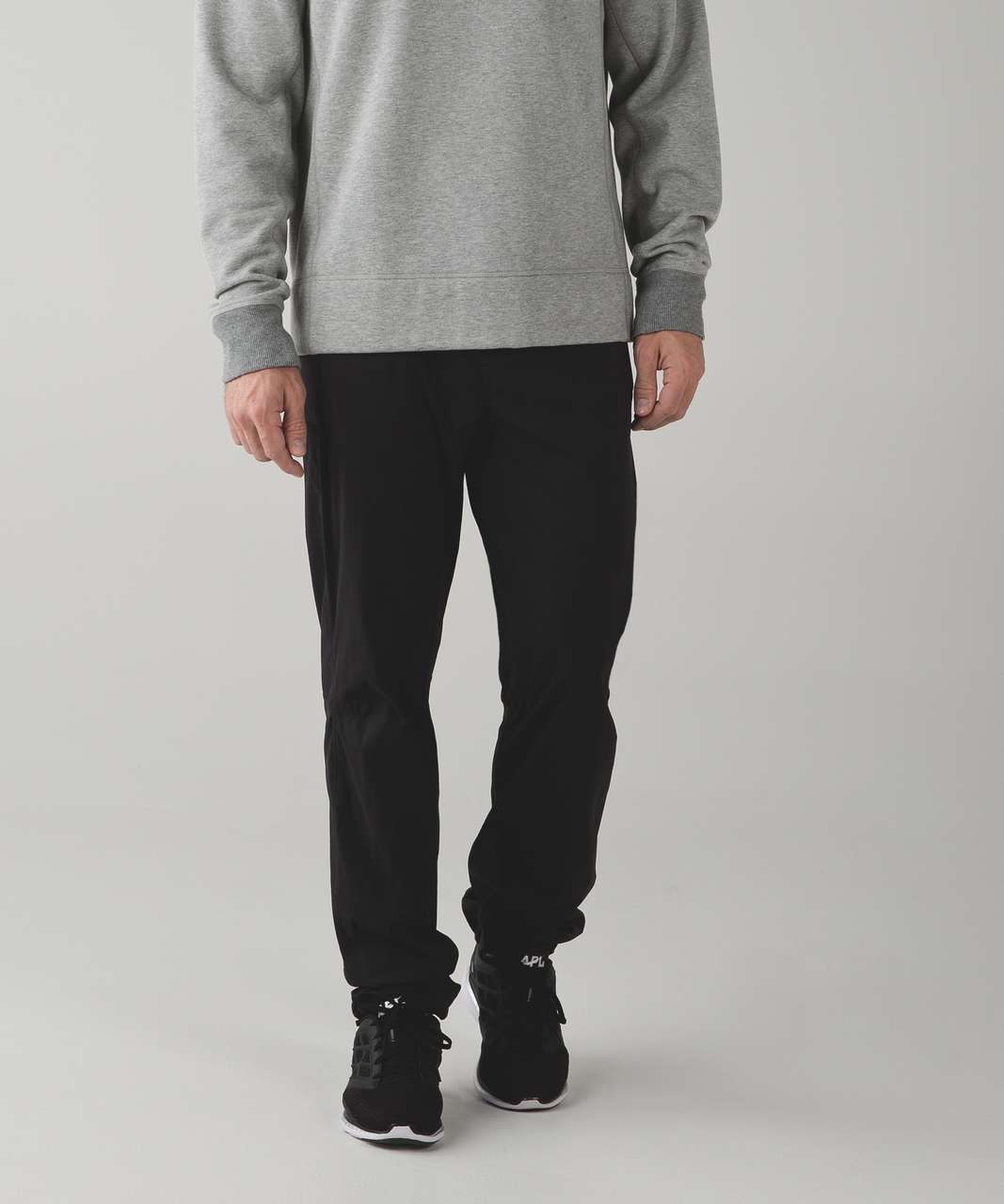 Lululemon On Track Jogger - Heathered Black - lulu fanatics