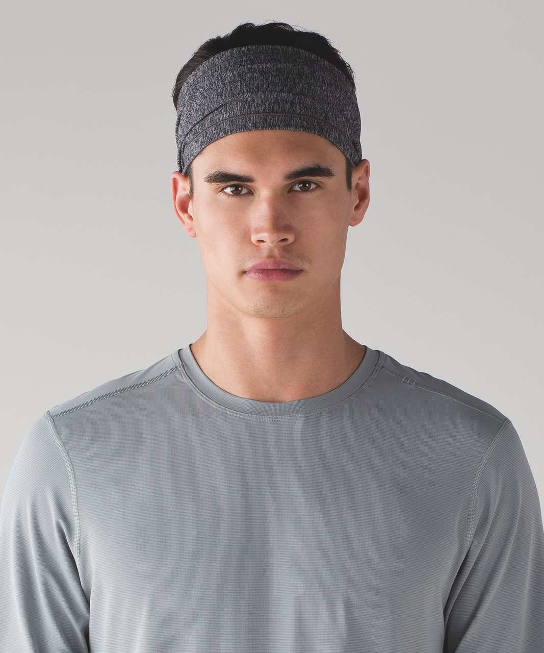 Lululemon Assert Headband - Heathered Black