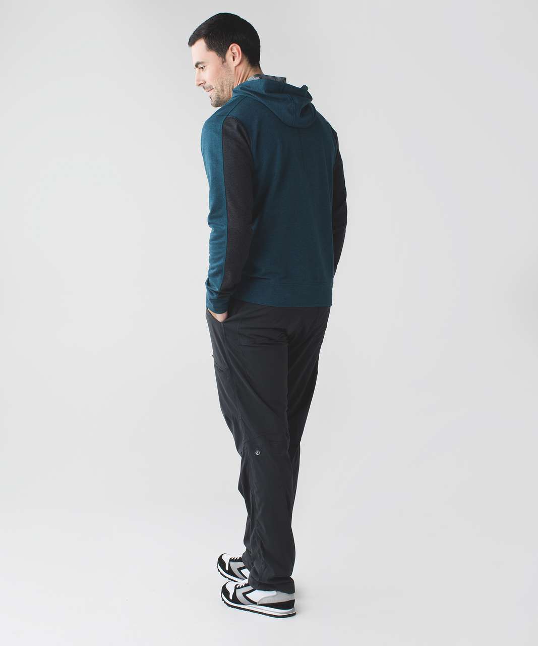 Lululemon Pave Pullover Hoodie - Alberta Lake / Black