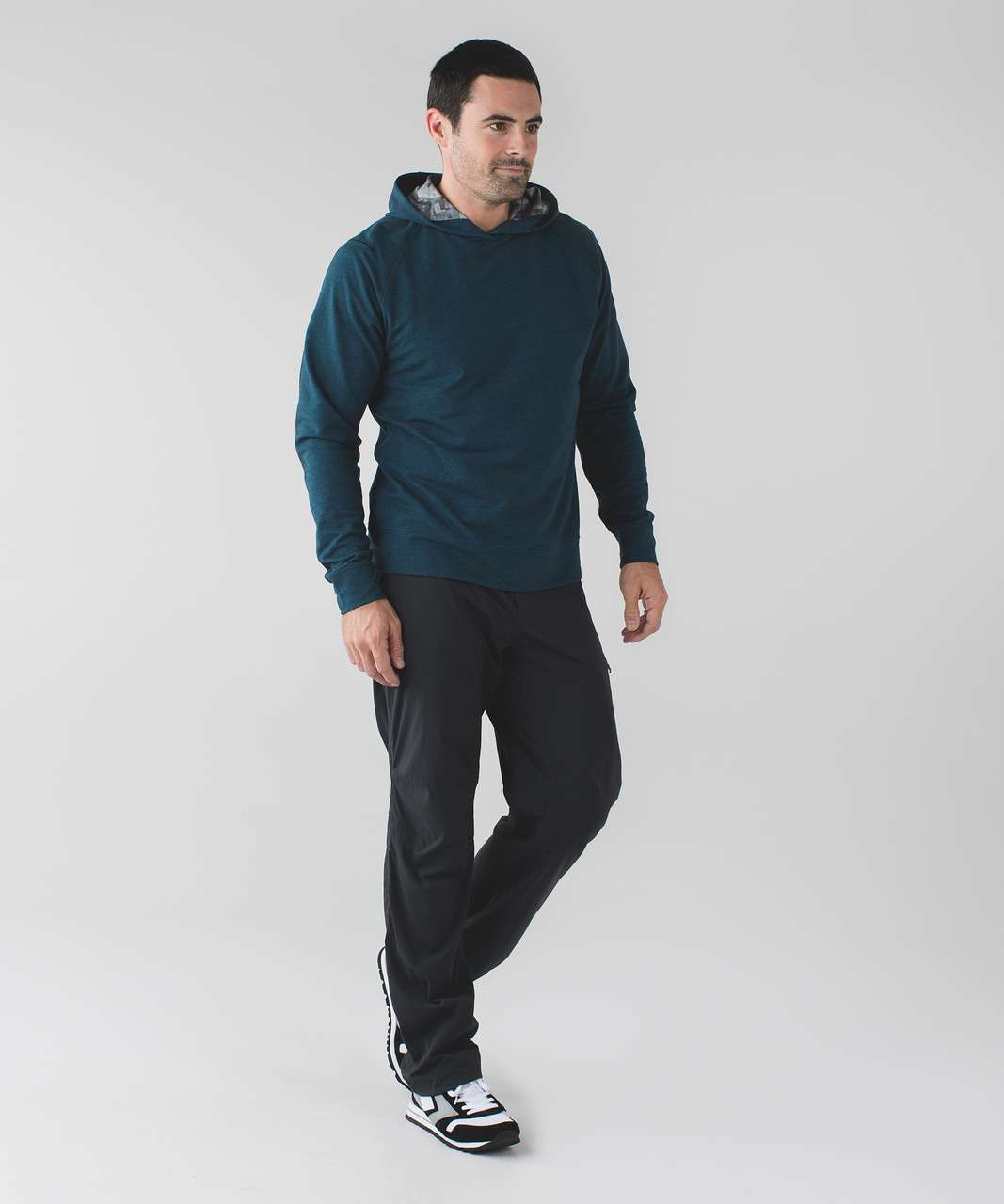 Lululemon Pave Pullover Hoodie - Alberta Lake / Black