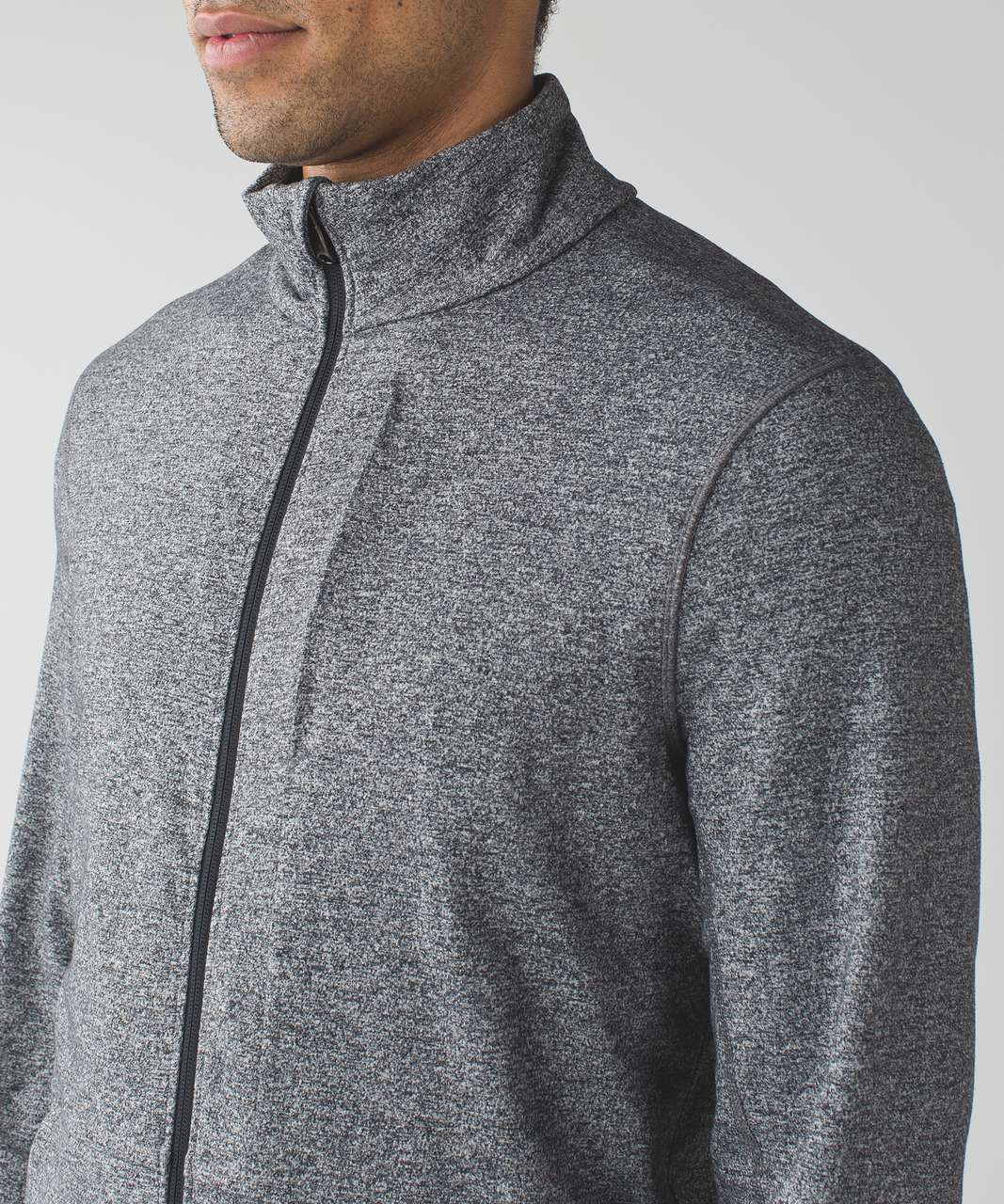 Lululemon PrePost Jacket - Heathered Black / Black