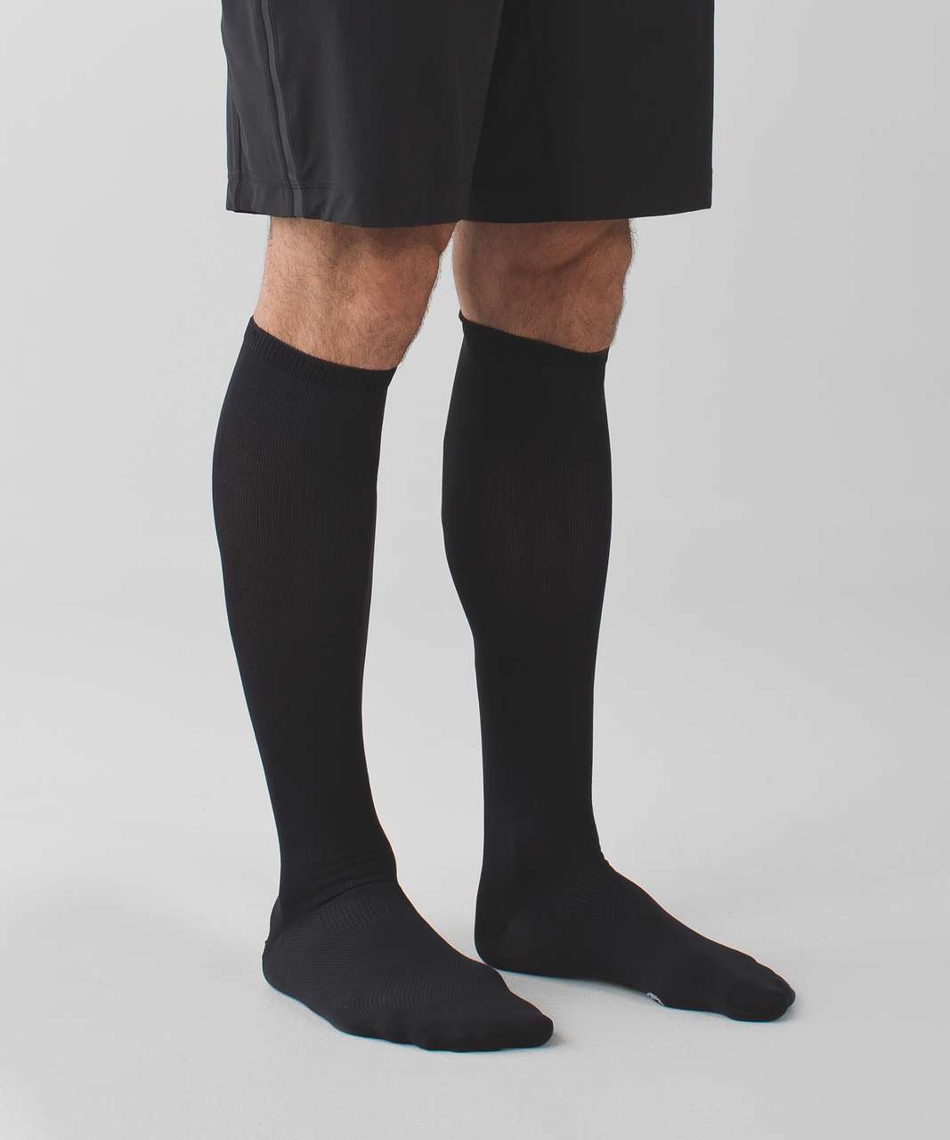 Lululemon Tight Stuff Sock - Black / Deep Coal / White