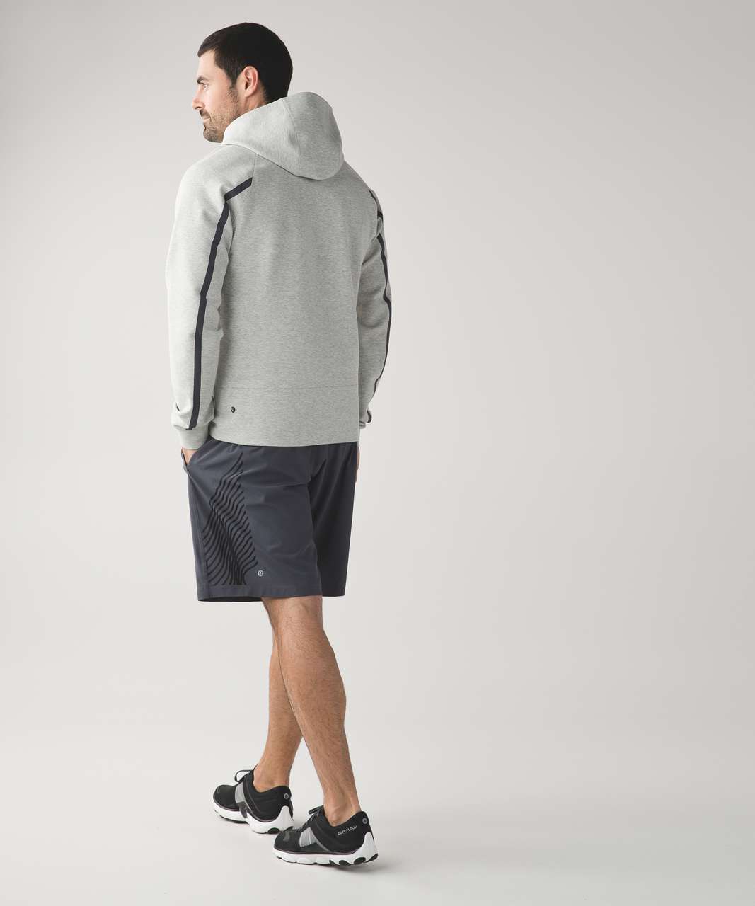 Lululemon Chamber Pullover Hoodie - Heathered Light Grey - lulu