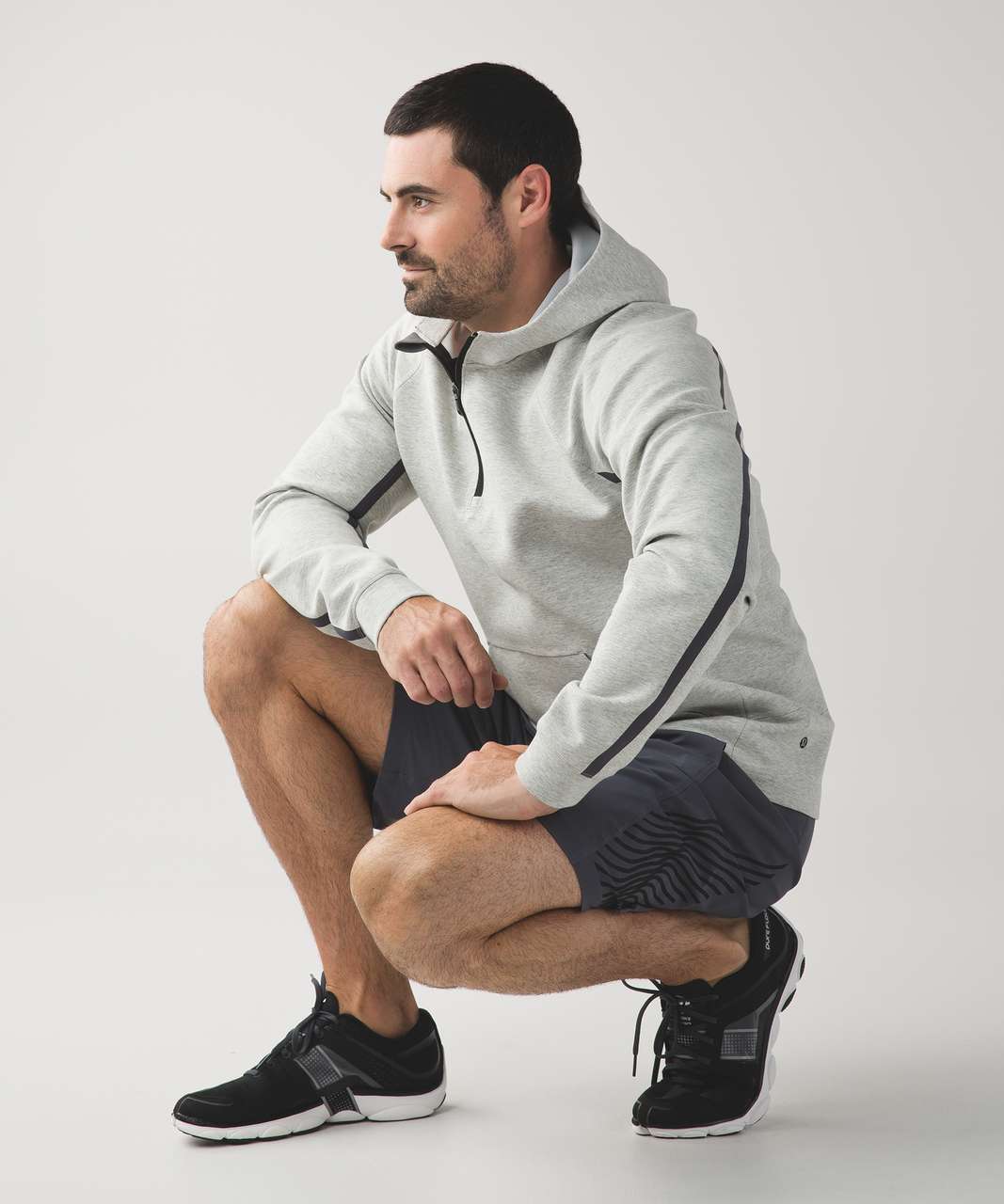 Lululemon Chamber Pullover Hoodie - Heathered Light Grey - lulu