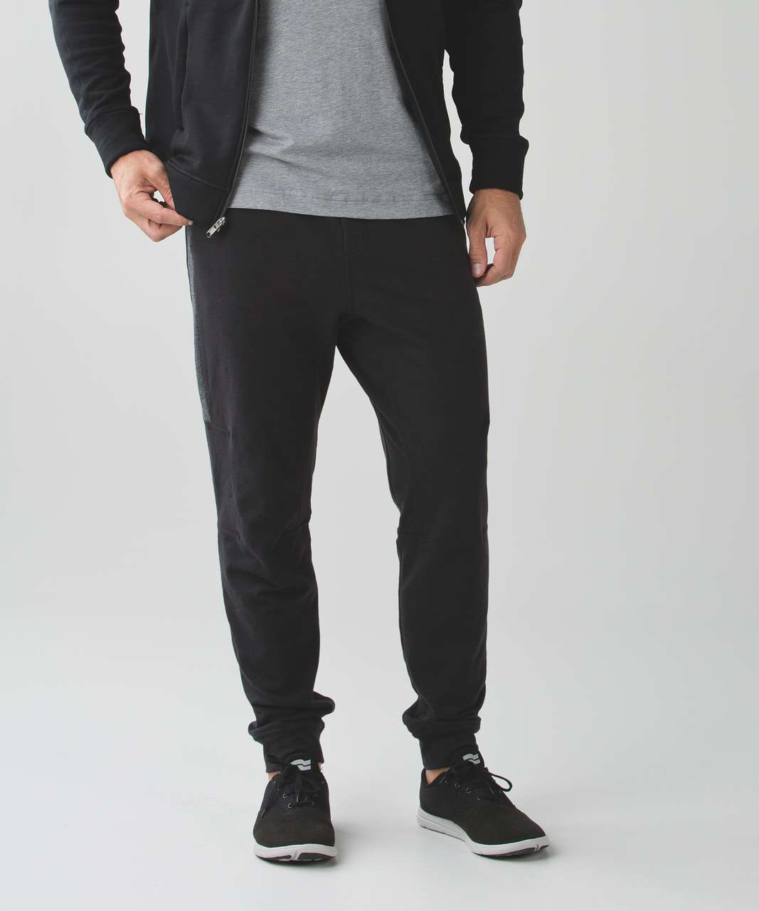 Lululemon City Sweat Jogger (Tall) - Heathered Ultra Light Grey / Sea Salt  - lulu fanatics