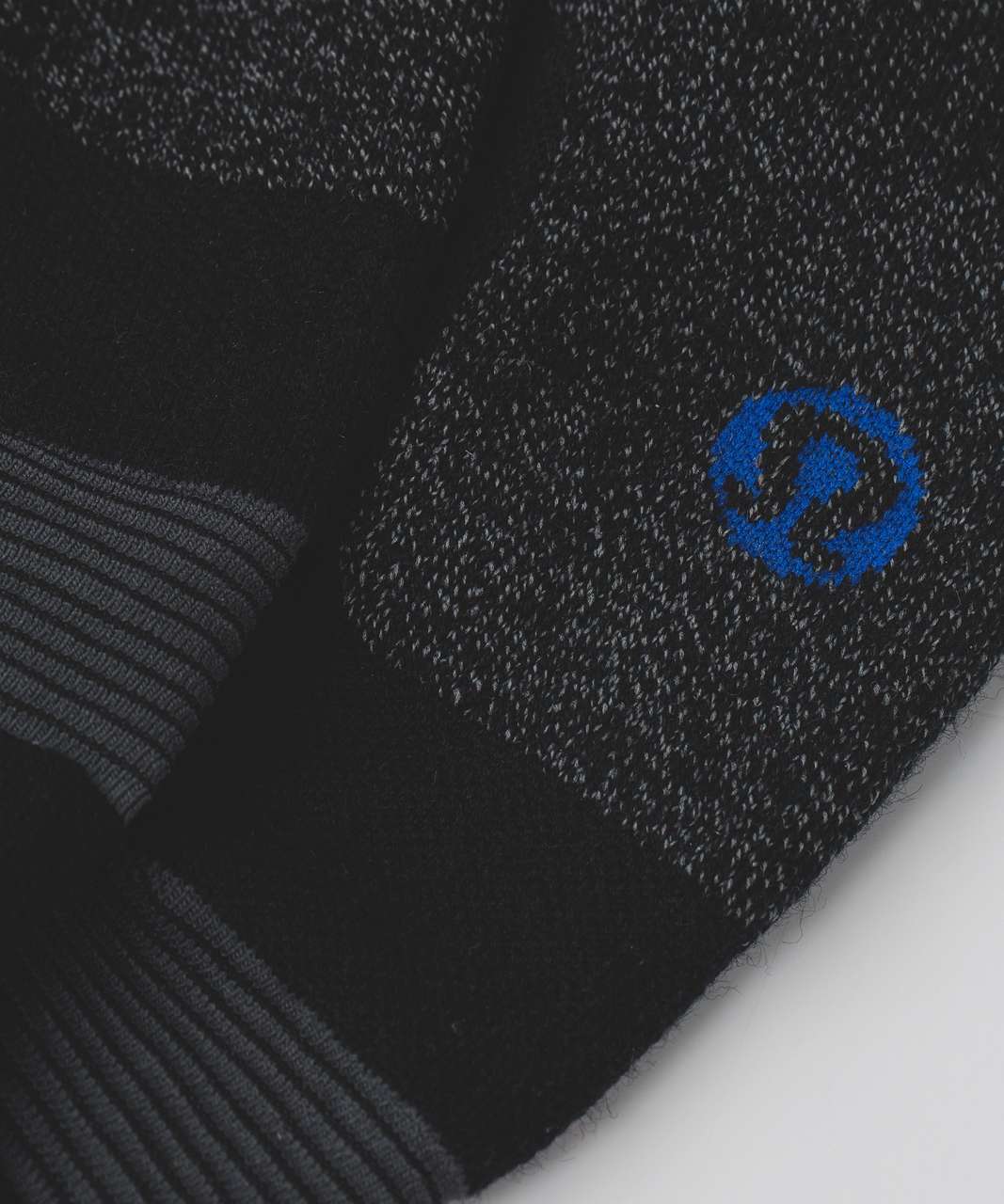 Lululemon Mud Sport Crew Sock - Black / Harbor Blue