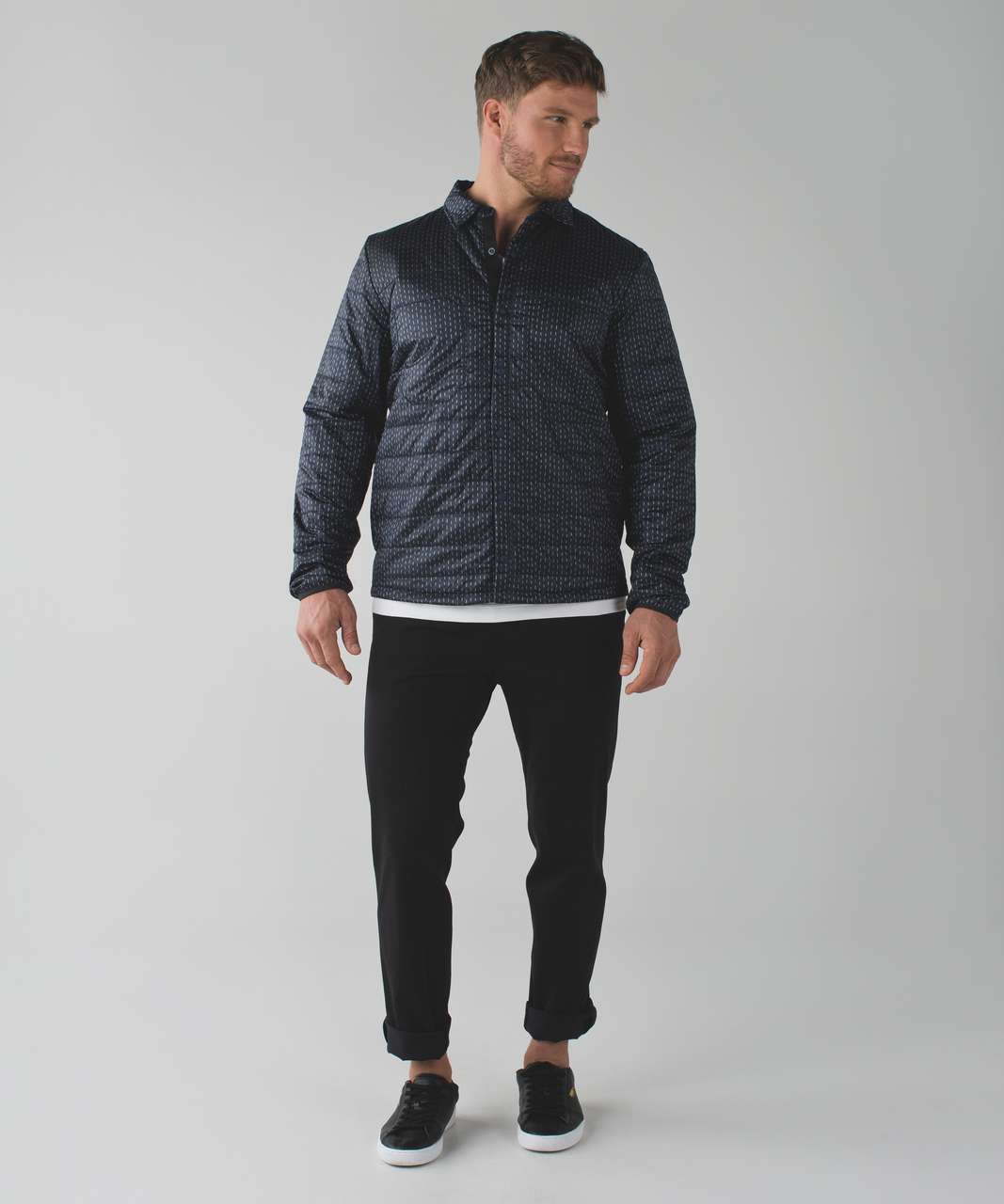 Lululemon Ukee Jacket - Light Years Silver Spoon Deep Navy