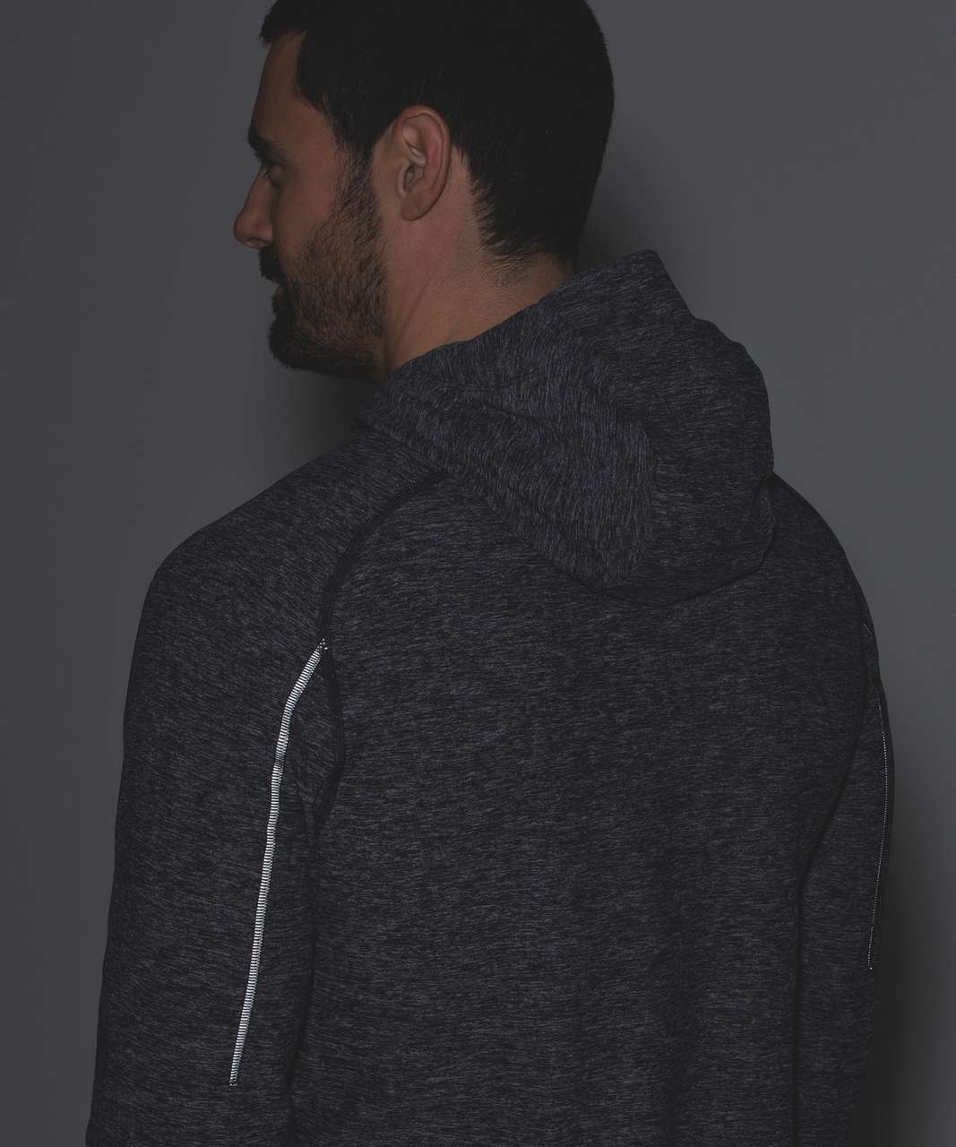 Lululemon Surge Warm Hoodie - Heathered Black (First Release)