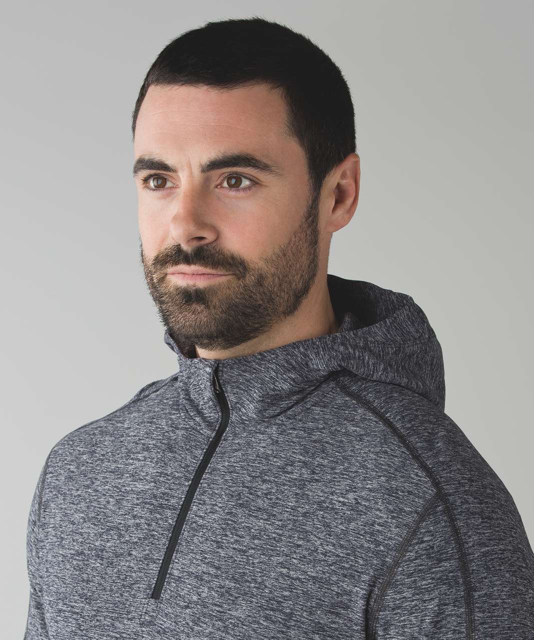 Lululemon Surge Warm Hoodie - Heathered Black (First Release)