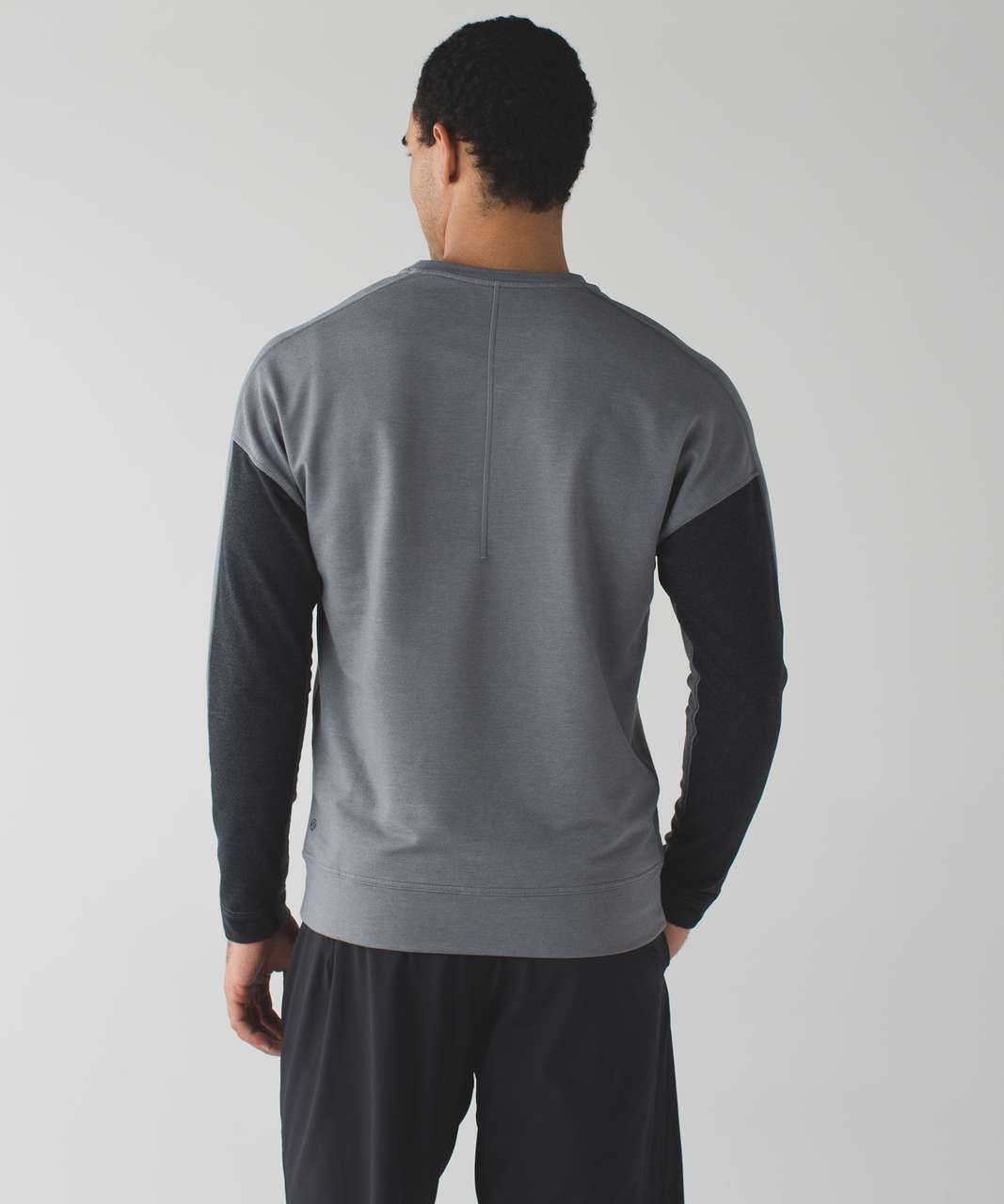 Lululemon Pave Crew - Slate / Big Dark Lights White Slate