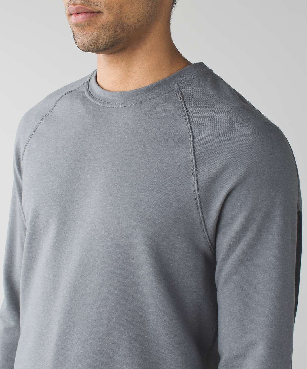 Lululemon Pave Crew - Slate / Big Dark Lights White Slate