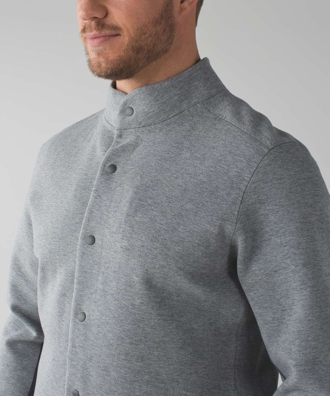 Lululemon Chamber Jacket - Heathered Medium Grey - lulu fanatics