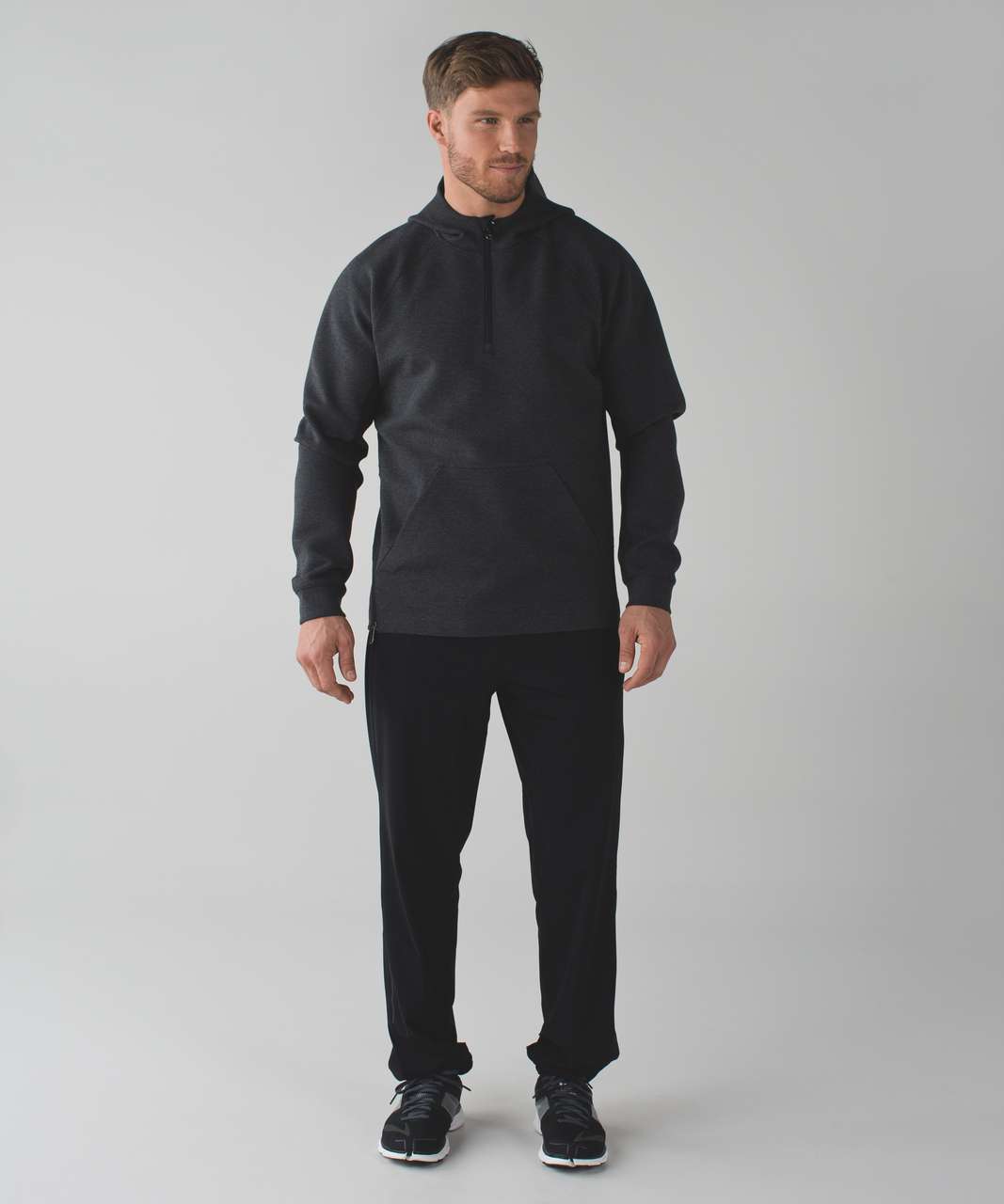 Lululemon Chamber Pullover Hoodie - Heathered Black