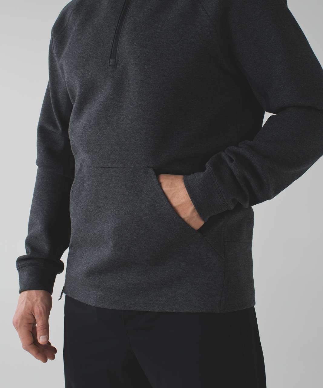 Lululemon Chamber Pullover Hoodie - Heathered Black