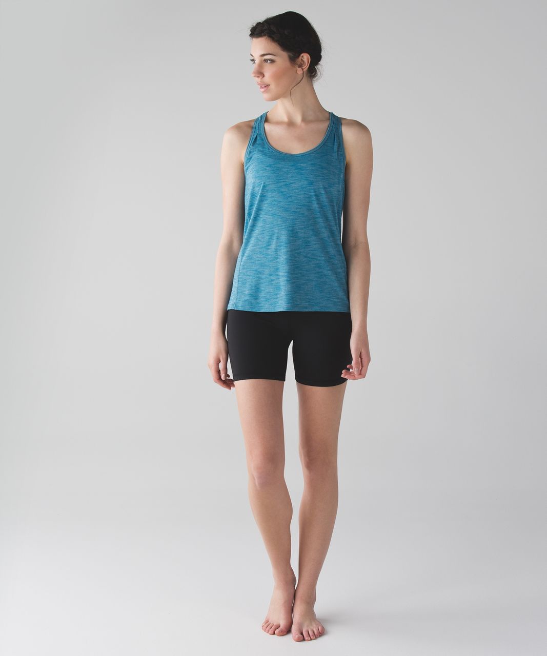 Lululemon Hotwave Tank - Heathered Tofino Teal