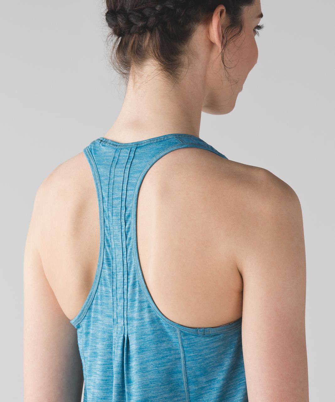 Lululemon Hotwave Tank - Heathered Tofino Teal