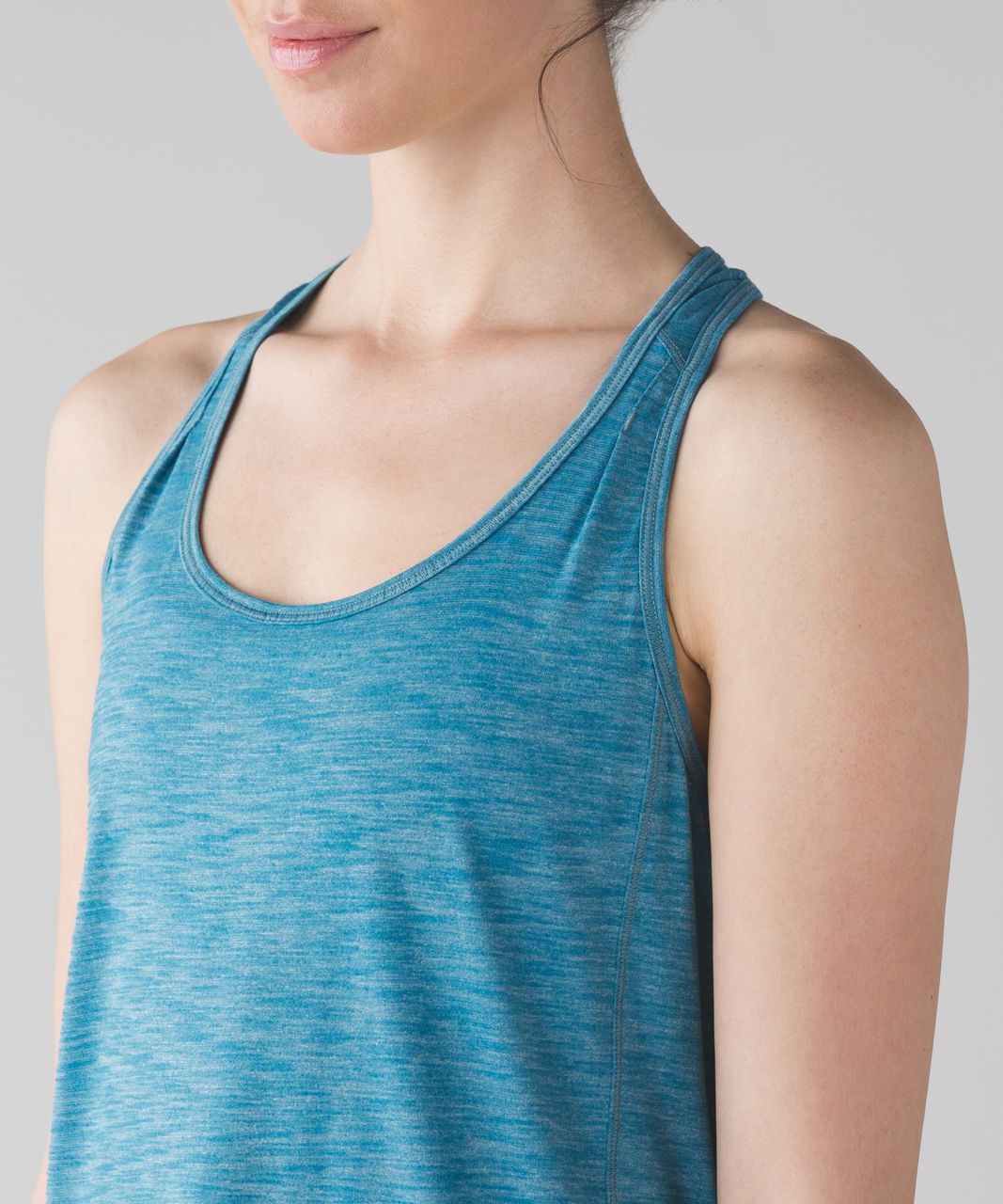 Lululemon Hotwave Tank - Heathered Tofino Teal