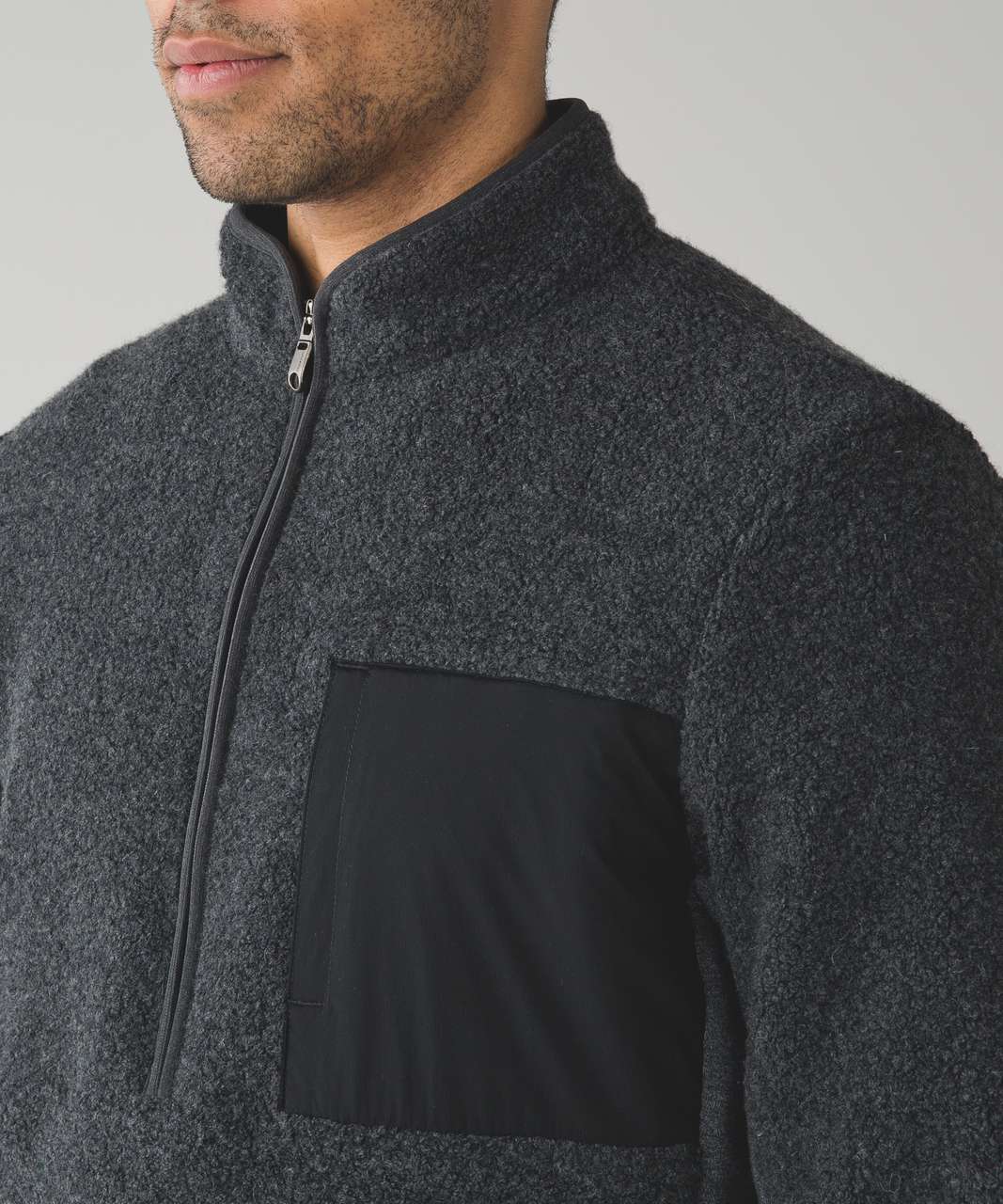 Lululemon Pyle Pullover - Heathered Black