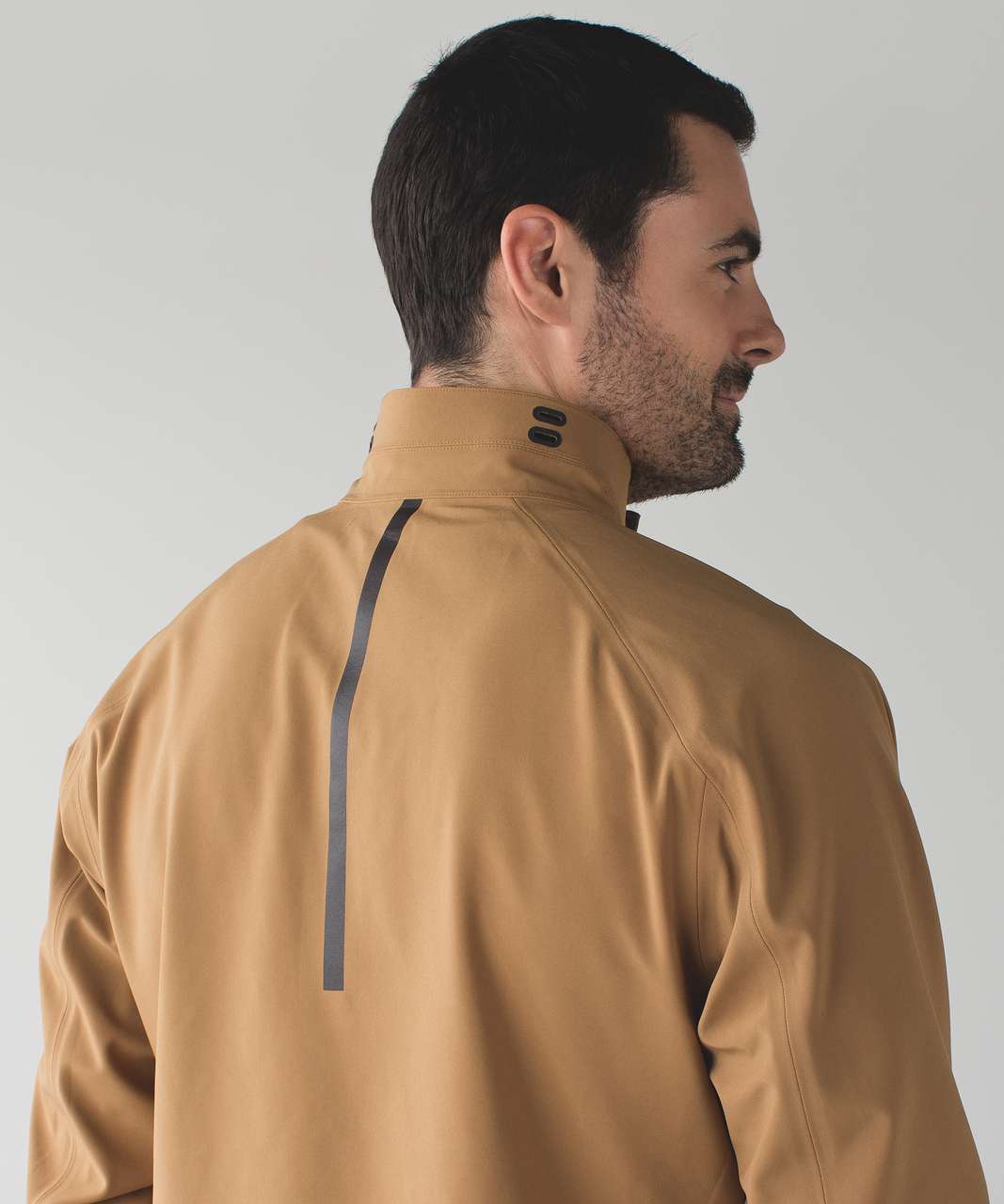 Lululemon Palindro Jacket - Bold Beige / Heathered Black Cherry