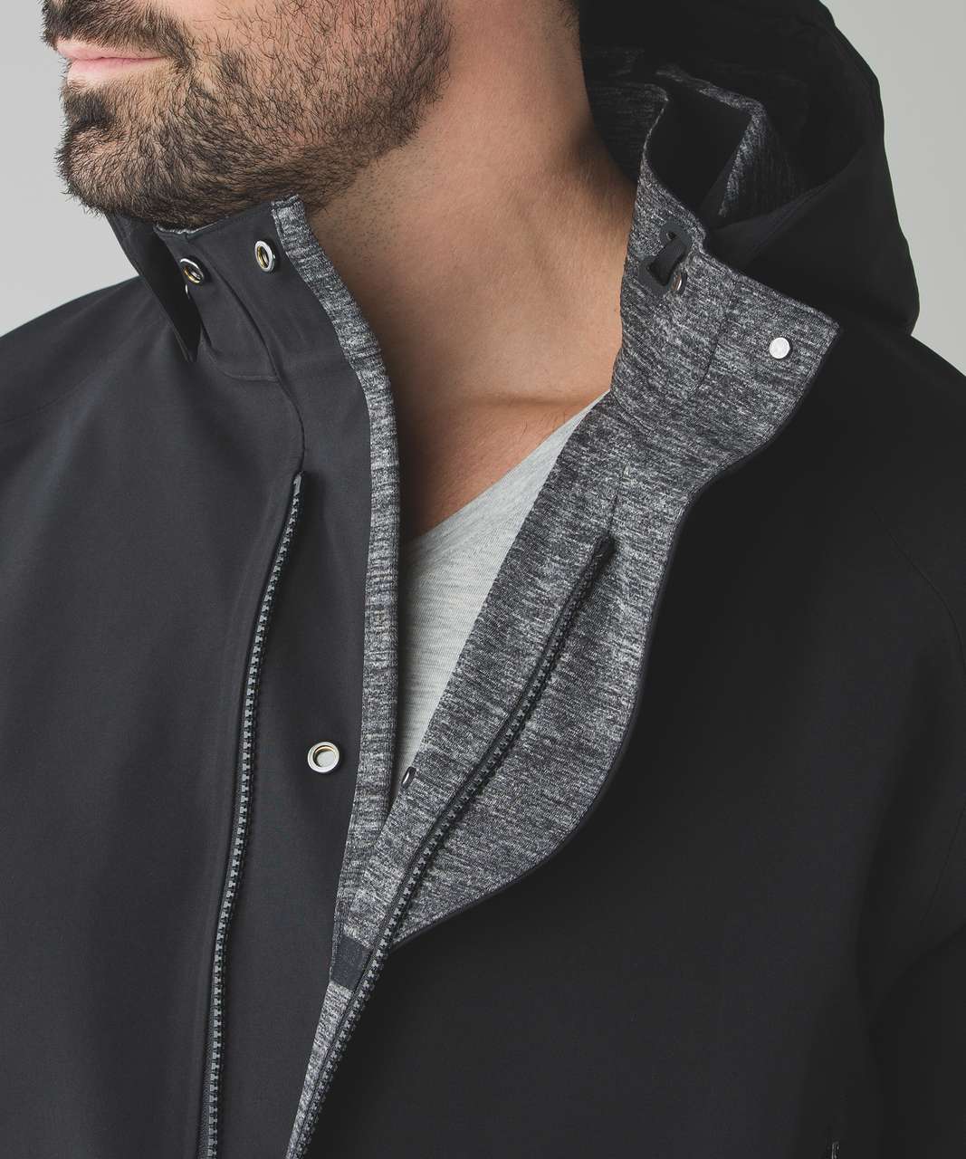 Lululemon Palindro Jacket - Black / Heathered Black