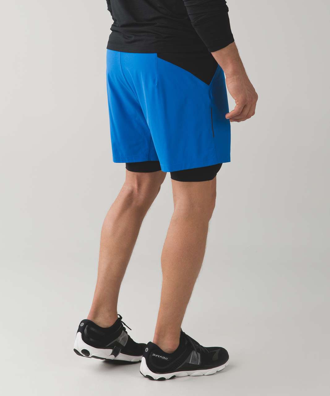 Lululemon Repetition Short - Lakeside Blue / Black