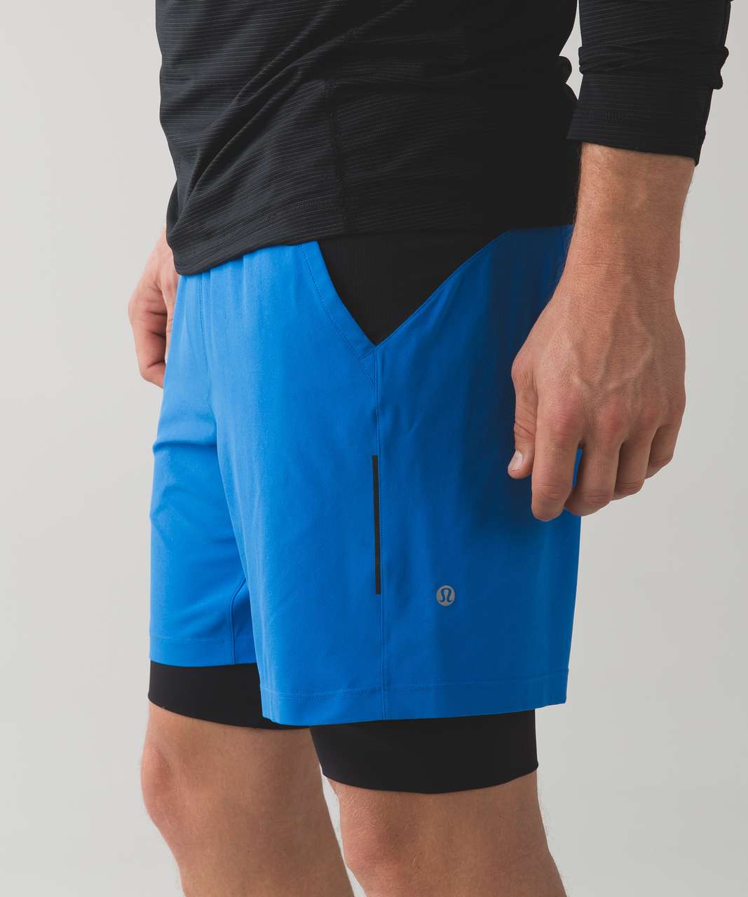 Lululemon Repetition Short - Lakeside Blue / Black