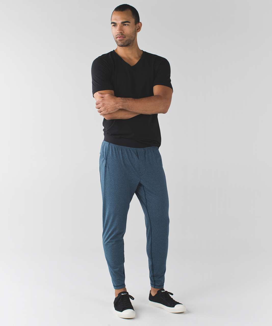 Lululemon On The Mat Pant - Heathered Alberta Lake