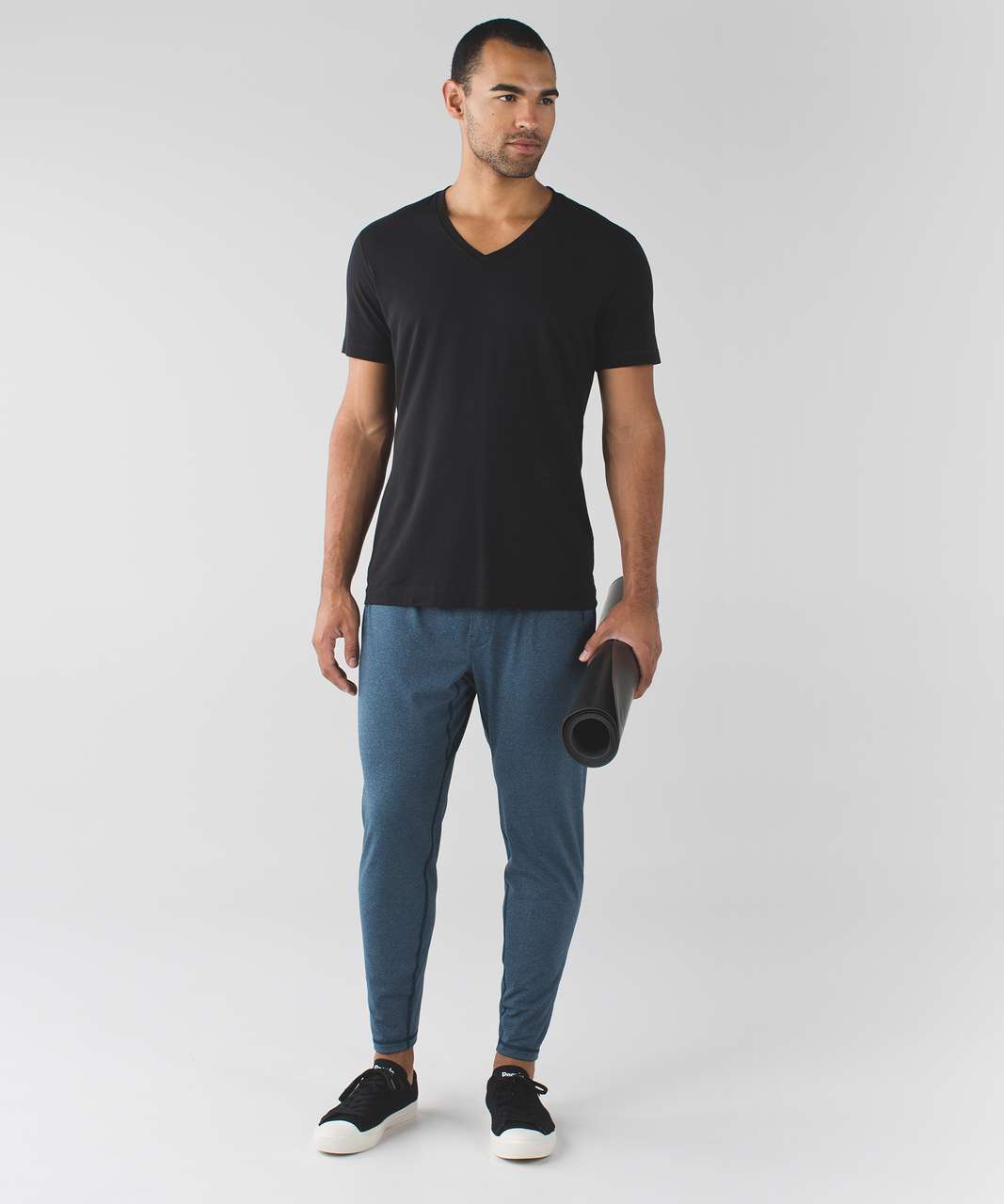 Lululemon On The Mat Pant - Heathered Alberta Lake