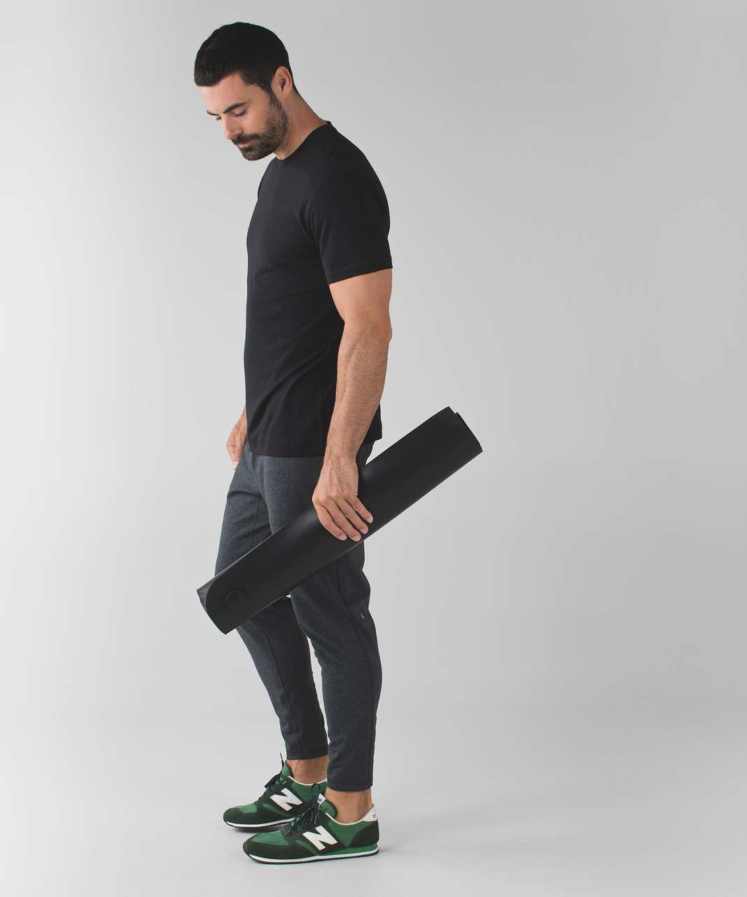 Lululemon On The Mat Pant - Heathered Black