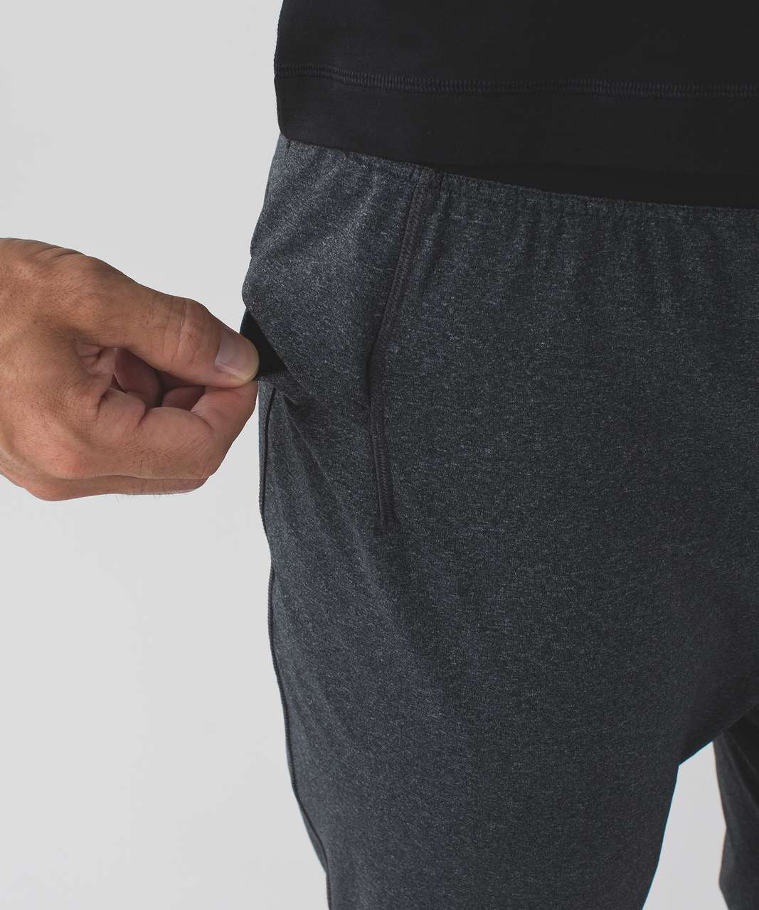 Lululemon On The Mat Pant - Heathered Black