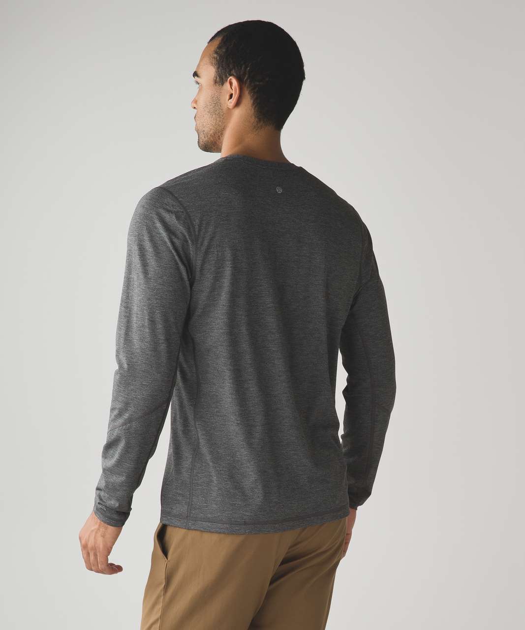 Lululemon T.H.E. Long Sleeve - Heathered Black