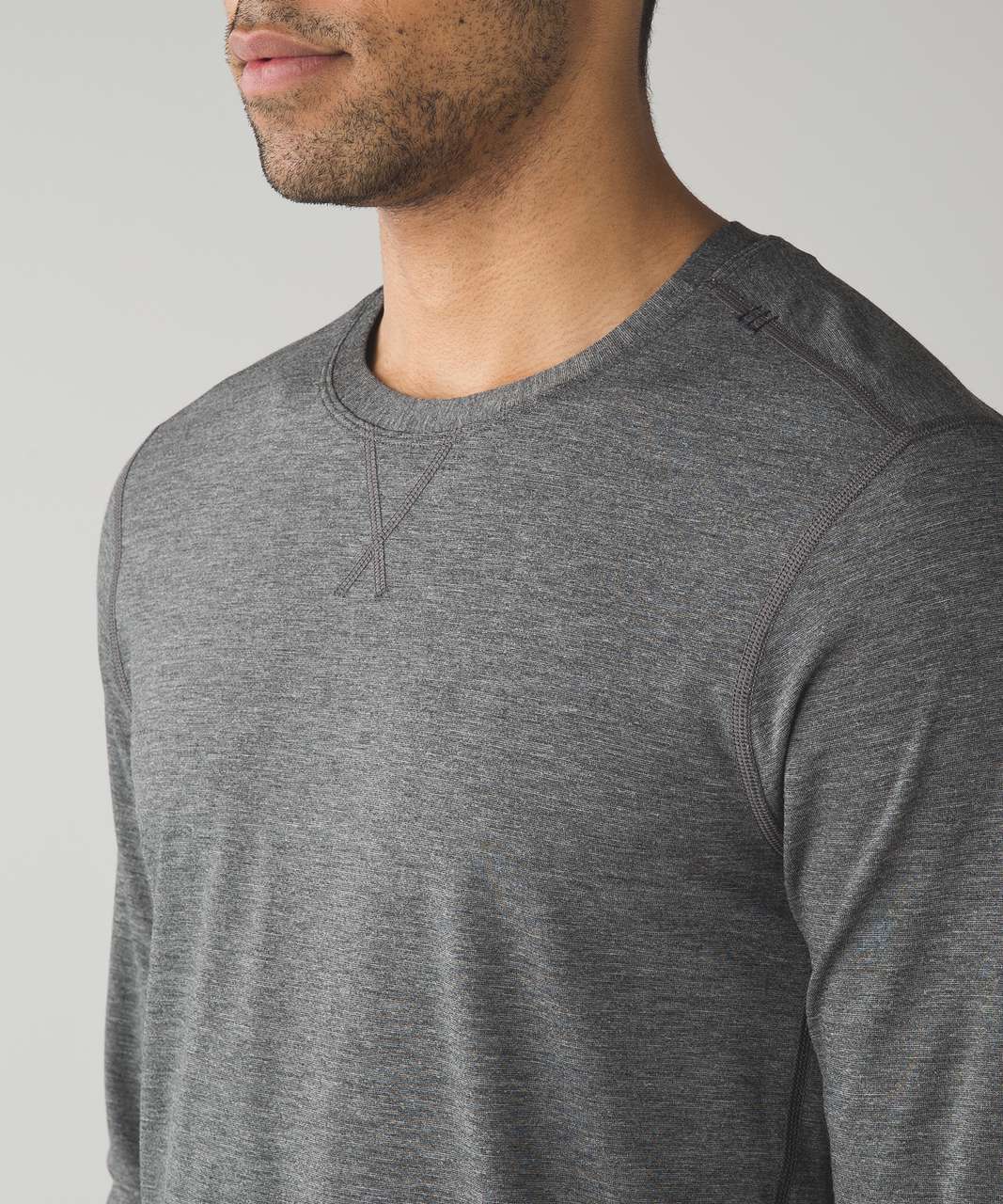 Lululemon T.H.E. Long Sleeve - Heathered Black