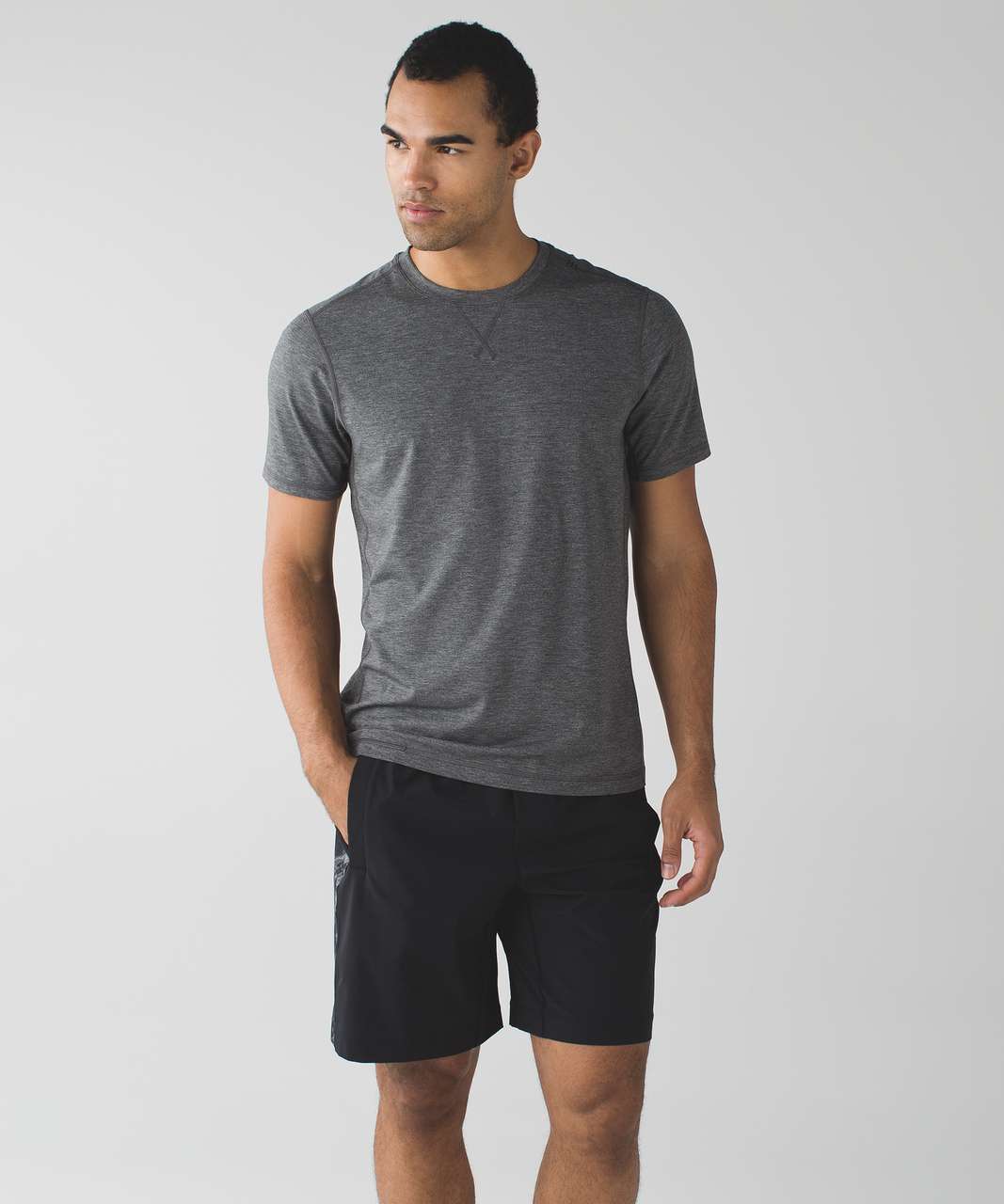 Lululemon T.H.E. Crew - Heathered Black (First Release)