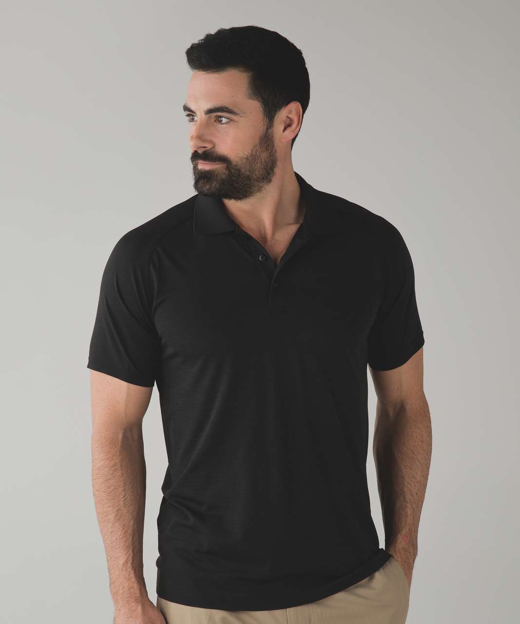 Lululemon Metal Vent Tech Polo - Deep Coal / Black (First Release)